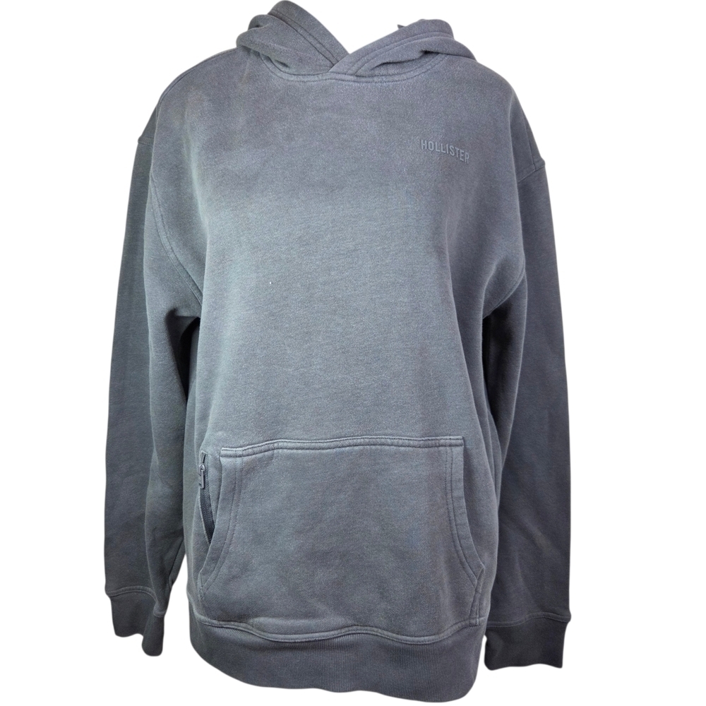 5/$30   Hollister Men's Relaxed Fit Gray Hoodie Size Med
